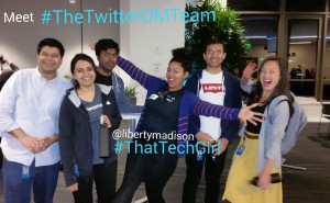 Twitter DM Team and LIberty Madison